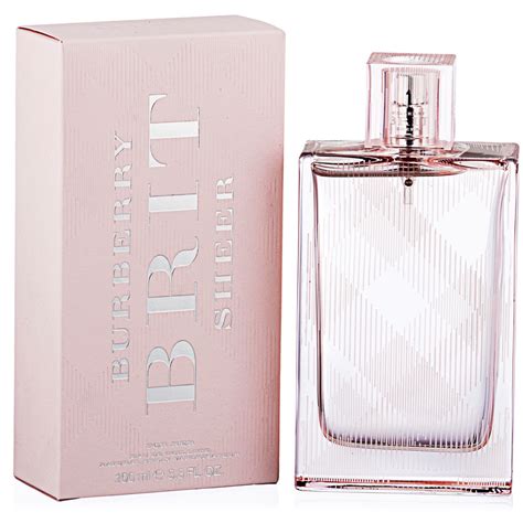 burberry brit sheer eau de toilette 100ml|Burberry Brit sheer 100 ml.